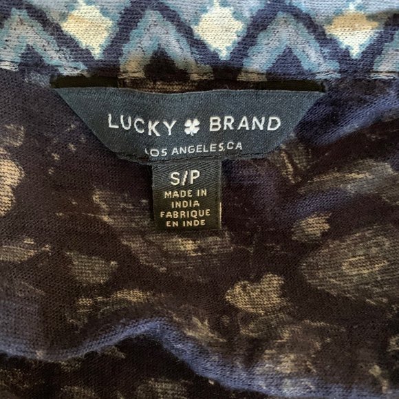 Lucky Brand Floral Tank || EUC || Small - Picture 2 of 5